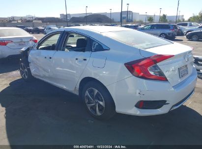 Lot #2992820710 2020 HONDA CIVIC LX