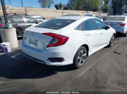 Lot #2992820710 2020 HONDA CIVIC LX