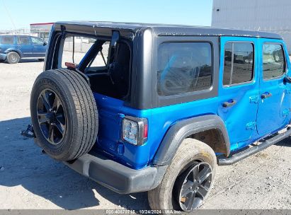 Lot #3050080573 2022 JEEP WRANGLER UNLIMITED SPORT ALTITUDE 4X4