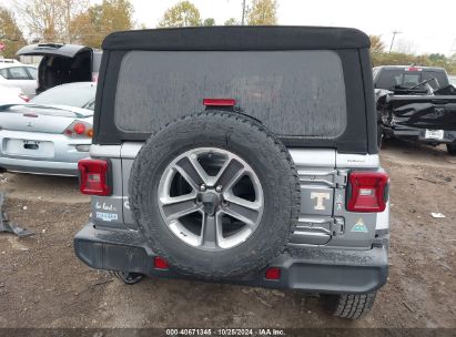 Lot #2990348012 2020 JEEP WRANGLER UNLIMITED SAHARA 4X4