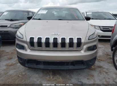 Lot #2995281655 2015 JEEP CHEROKEE SPORT