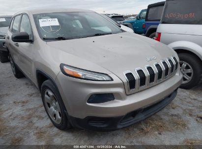 Lot #2995281655 2015 JEEP CHEROKEE SPORT