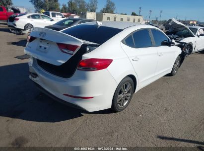 Lot #3035095405 2017 HYUNDAI ELANTRA SE