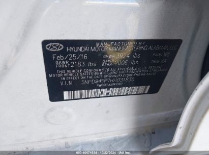 Lot #3035095405 2017 HYUNDAI ELANTRA SE