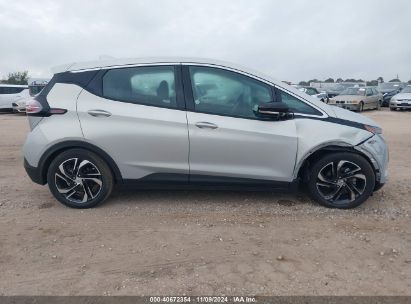 Lot #3037547406 2023 CHEVROLET BOLT EV FWD 2LT