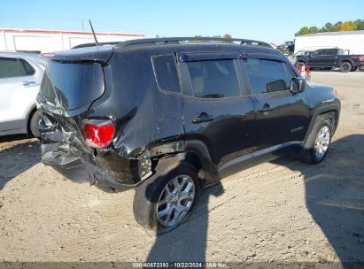 Lot #3035075360 2018 JEEP RENEGADE SPORT 4X4