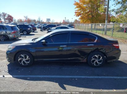 Lot #2992822950 2016 HONDA ACCORD LX