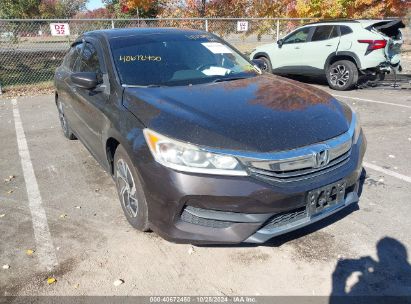 Lot #2992822950 2016 HONDA ACCORD LX