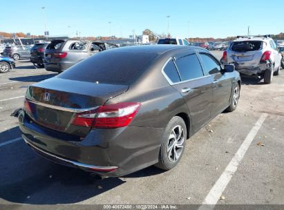 Lot #2992822950 2016 HONDA ACCORD LX