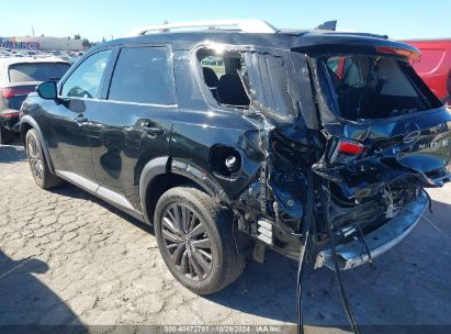 Lot #2992832793 2022 NISSAN PATHFINDER SL 2WD