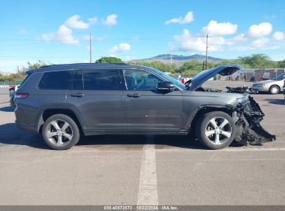 Lot #3056063908 2021 JEEP GRAND CHEROKEE L LIMITED 4X2