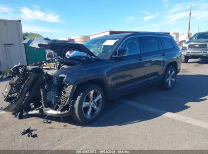 Lot #3056063908 2021 JEEP GRAND CHEROKEE L LIMITED 4X2