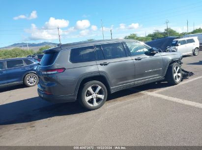 Lot #3056063908 2021 JEEP GRAND CHEROKEE L LIMITED 4X2