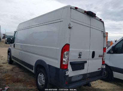 Lot #2992829410 2016 RAM PROMASTER 3500