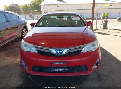 Lot #3056063303 2014 TOYOTA CAMRY HYBRID XLE