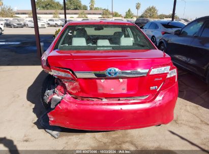 Lot #3056063303 2014 TOYOTA CAMRY HYBRID XLE