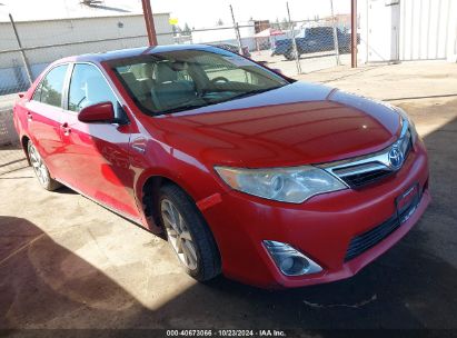 Lot #3056063303 2014 TOYOTA CAMRY HYBRID XLE