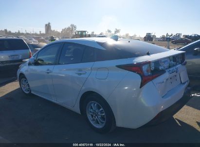 Lot #3035095388 2020 TOYOTA PRIUS LE