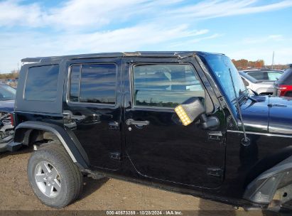 Lot #3050080556 2016 JEEP WRANGLER UNLIMITED SPORT