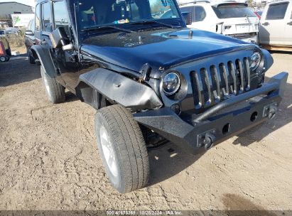 Lot #3050080556 2016 JEEP WRANGLER UNLIMITED SPORT