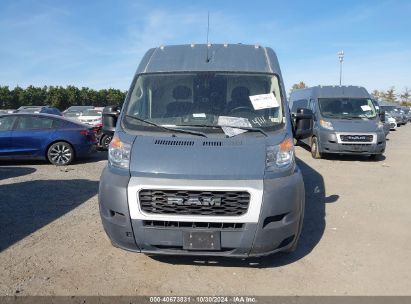 Lot #2992822828 2019 RAM PROMASTER 3500 CARGO VAN HIGH ROOF 159 WB EXT