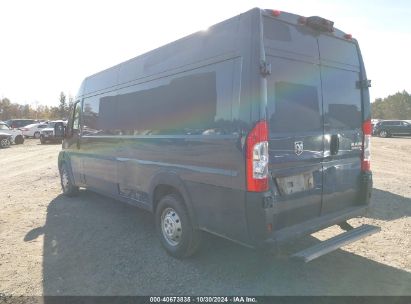 Lot #2992822830 2019 RAM PROMASTER 3500 CARGO VAN HIGH ROOF 159 WB EXT