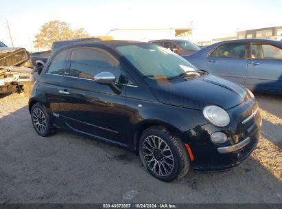 Lot #2995297375 2012 FIAT 500C LOUNGE