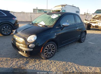 Lot #2995297375 2012 FIAT 500C LOUNGE