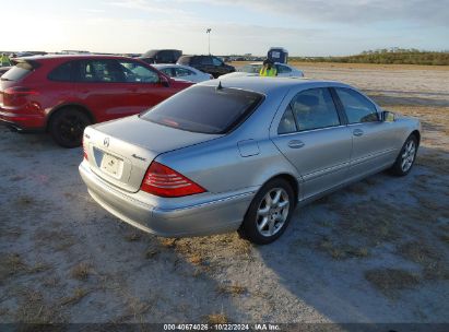 Lot #2995297364 2003 MERCEDES-BENZ S 430