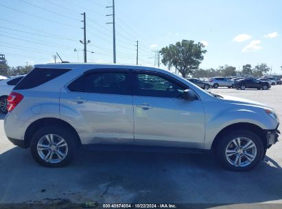 Lot #3035095579 2016 CHEVROLET EQUINOX LS