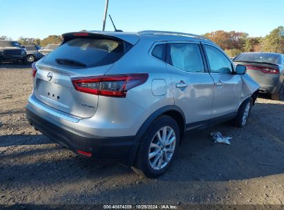 Lot #2995297350 2021 NISSAN ROGUE SPORT SV AWD XTRONIC CVT