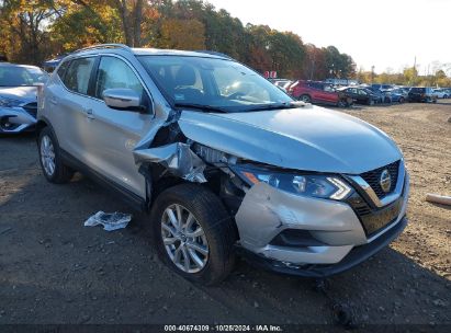 Lot #2995297350 2021 NISSAN ROGUE SPORT SV AWD XTRONIC CVT