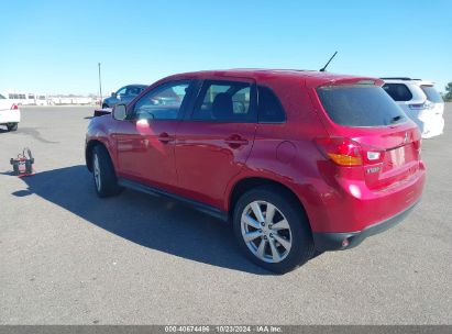 Lot #3037530279 2015 MITSUBISHI OUTLANDER SPORT ES