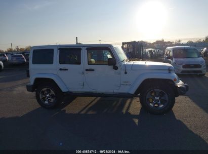 Lot #2992822808 2014 JEEP WRANGLER UNLIMITED SAHARA