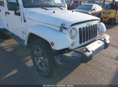 Lot #2992822808 2014 JEEP WRANGLER UNLIMITED SAHARA