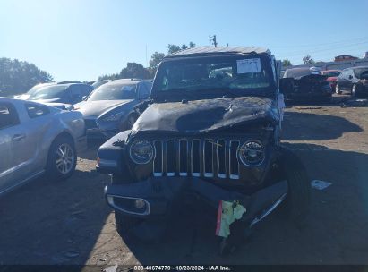 Lot #3056070584 2022 JEEP WRANGLER UNLIMITED SAHARA 4X4