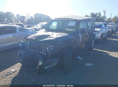 Lot #3056070584 2022 JEEP WRANGLER UNLIMITED SAHARA 4X4