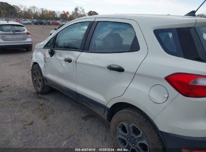 Lot #2992822806 2020 FORD ECOSPORT S