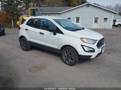 Lot #2992822806 2020 FORD ECOSPORT S