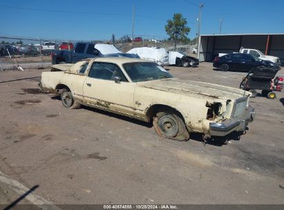 Lot #2990353665 1978 CHRYSLER CORDOBA