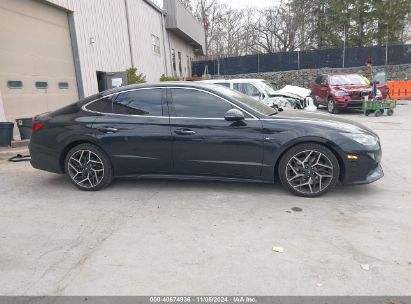 Lot #3035075332 2021 HYUNDAI SONATA N LINE