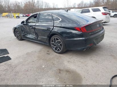 Lot #3035075332 2021 HYUNDAI SONATA N LINE