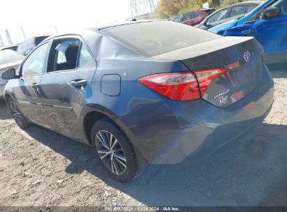 Lot #3021950193 2017 TOYOTA COROLLA L/LE/XLE/SE/XSE