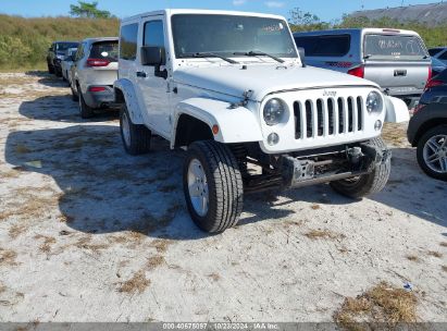 Lot #3035075319 2014 JEEP WRANGLER SAHARA