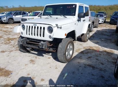 Lot #3035075319 2014 JEEP WRANGLER SAHARA