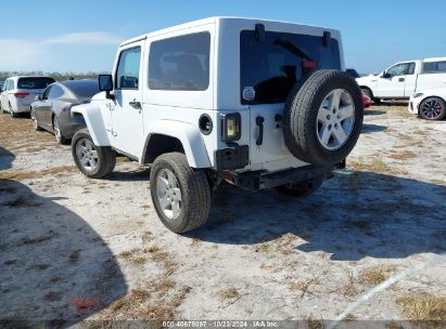 Lot #3035075319 2014 JEEP WRANGLER SAHARA