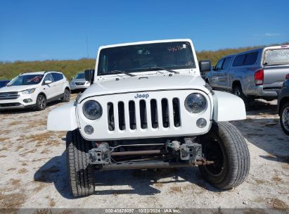 Lot #3035075319 2014 JEEP WRANGLER SAHARA