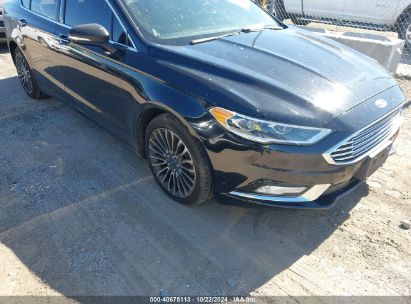 Lot #3005352592 2017 FORD FUSION SE