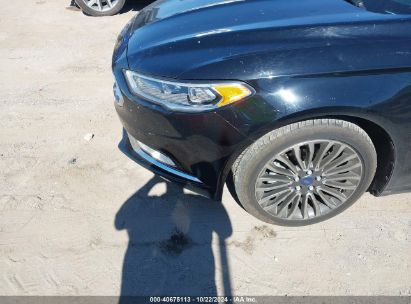 Lot #3005352592 2017 FORD FUSION SE