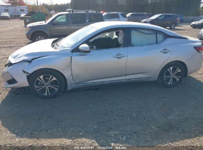 Lot #2995297456 2022 NISSAN SENTRA SV XTRONIC CVT